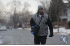 Tired of your commute? This man walks 21 miles to and from work every day