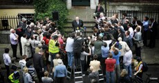In pictures: Norris steps out of the Presidential race