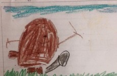 Five-year-old draws unintentionally rude photo of groundhog