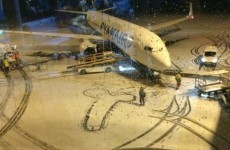 The Ryanair 'Dublin Snow Penis' is going viral worldwide - but it's not in Dublin*