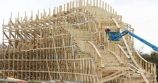 Ireland will soon have the largest inverted wooden rollercoaster in Europe