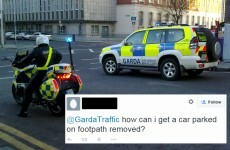 The Gardaí were caught rapid on Twitter last night