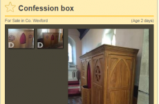 This confession box for sale on DoneDeal is an absolute steal