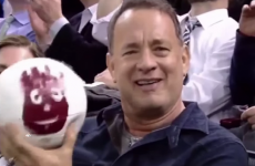 Tom Hanks was finally reunited with Wilson last night