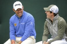 Lee Westwood will be joining Rory and Rickie at Royal County Down in May