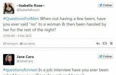 #QuestionsForMen is the latest hashtag doing the rounds on Twitter - what's it about?