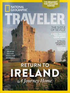 Kerry made it onto the cover of a National Geographic magazine