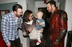 Chris Pratt and Chris Evans fulfilled their Super Bowl bet and it was lovely