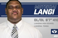 This 6' 7", 29 stone Tongan teenager was the biggest shock in American football's College signing day