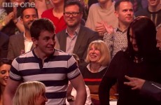 Graham Norton forced two audience members to Irish dance last night and it was priceless