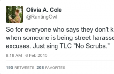 Morning commuters shut down guy asking for girl's number with mass TLC singalong