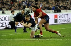 Lopez makes Scotland pay the penalty in a scrappy win