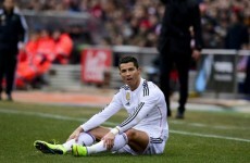 Cristiano Ronaldo not happy with 'unintelligent' reporter