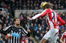 Stoke and their four Irishmen earn late point at Newcastle thanks to Crouch header