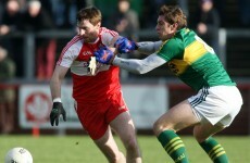 1-5 for Paul Geaney as Kerry get first league win against 14-man Derry