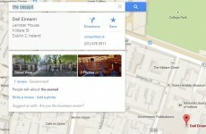 This is what happens when Irish users search 'cesspit' in Google Maps