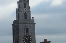 Two people climbed the Shandon Tower in Cork for an incredibly dangerous selfie