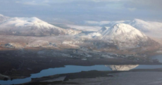 The view on this Donegal to Dublin flight was pretty epic