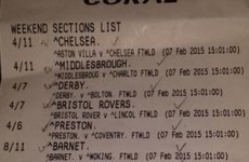 A punter won £92,000 off a £2 bet from this weekend's football results