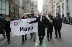 Enda will NOT be marching in New York's St Patrick's Day parade