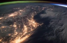 Take a break and watch as sunrise meets the Northern Lights
