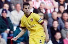 Arsenal claim Fabregas still in the picture