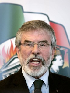 Gerry Adams: Enda and co are in bed with the elites and won't get out