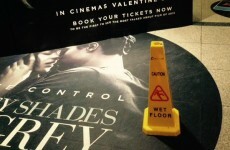 This was spotted in a Dublin cinema yesterday...