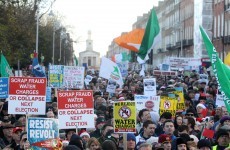 There's going to be another national protest over water charges