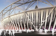 Wrap it up: Olympic Stadium gets cloth curtains
