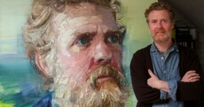 Bidding for this epic painting of Glen Hansard has hit €17,500