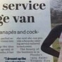 This is the most unfortunate newspaper typo you'll see today