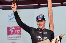 An Irishman held off some of the finest sprinters to win the final stage of the Tour of Qatar today