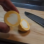 Ever wanted to turn an egg inside out? Now you can, using a pair of tights