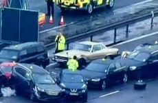 One dead, dozens injured in 40-car UK motorway pile-up