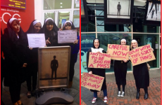Nuns (including one pregnant one) protest Fifty Shades screenings in Sligo and Reading