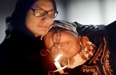 Thousands flock to funeral of Muslim shooting victims