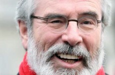 Gerry Adams says he likes to trampoline naked with his dog and it's getting a lot of attention