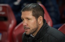 Atletico Madrid's hopes of retaining the La Liga title were dealt a significant blow tonight