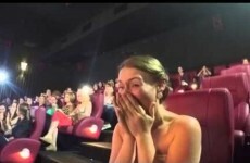It's happened... someone has proposed during a Fifty Shades screening