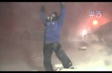 This weatherman is WAY too excited about catching some 'snowthunder'