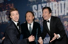 Take a break and watch famous people celebrate SNL
