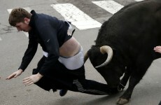 Tourist injured at bull run on the mend after massive goring wound