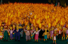 Thousands of people protested The Simpsons being taken off air in Bolivia