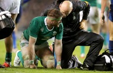 Jamie Heaslip accepts Papé apology after knee to back fractures three verebrae