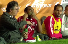 Former United misfit Anderson requires oxygen after being subbed before half time