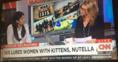CNN claims that ISIS is 'luring' women using kittens and Nutella