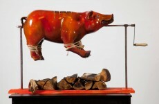 People are complaining about this pig who's just trying to raise money for children