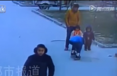 This 5-year-old boy had an incredibly lucky escape