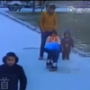 This 5-year-old boy had an incredibly lucky escape